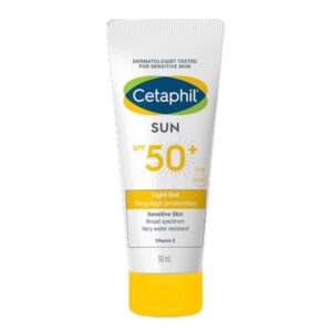 Cetaphil Sun Light Gel Very High Protection SPF 50+ for Sensitive Skin (50 ml)