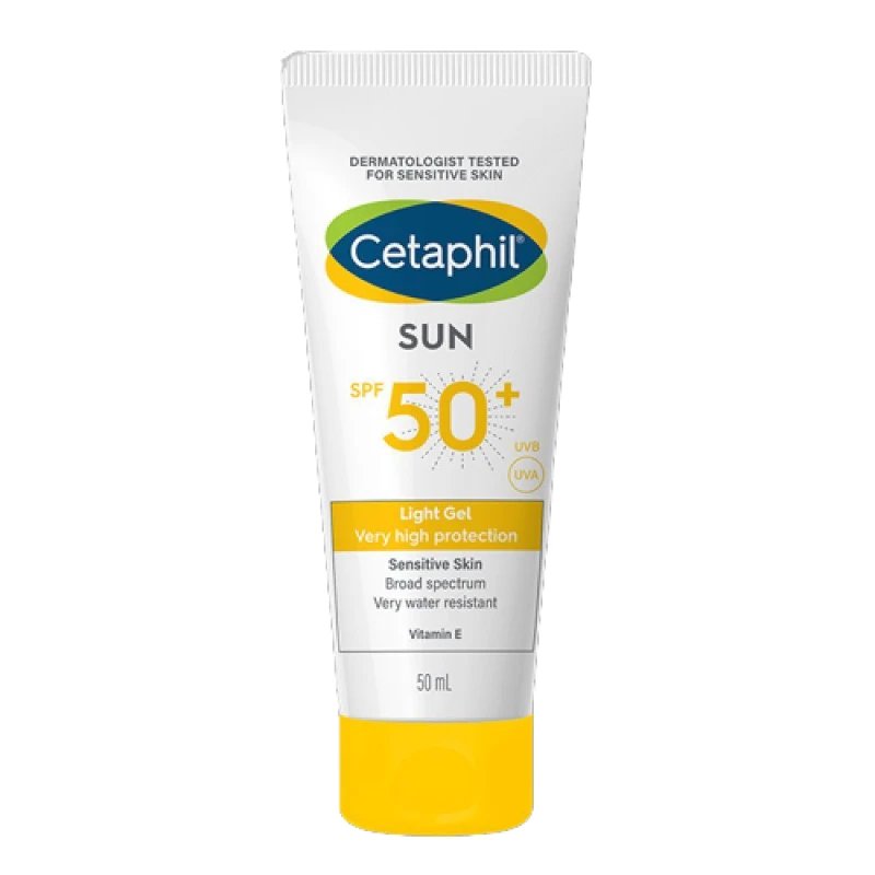 Cetaphil Sun Light Gel Very High Protection SPF 50+ for Sensitive Skin (50 ml) 1 Cetaphil Sun Light Gel Very High Protection SPF 50+ for Sensitive Skin (50 ml)