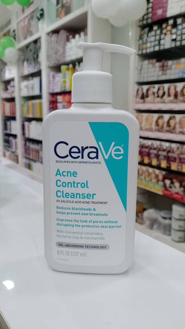 CeraVe Acne Control Cleanser with 2% Salicylic Acid (237 ml)