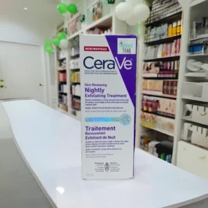 CeraVe Skin Renewing Nightly Exfoliating Treatment with Glycolic & Lactic Acid (50 ml)