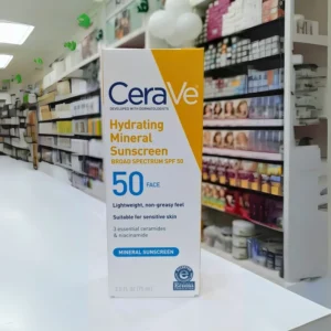 CeraVe Hydrating Mineral Sunscreen Broad Spectrum SPF 50 (75 ml)