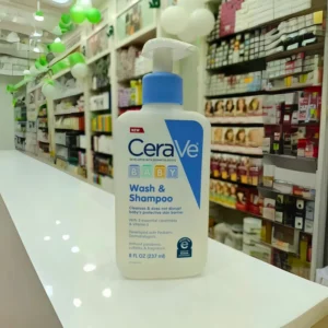 CeraVe Baby Wash & Shampoo Gentle Cleanser Paraben-free (237 ml)