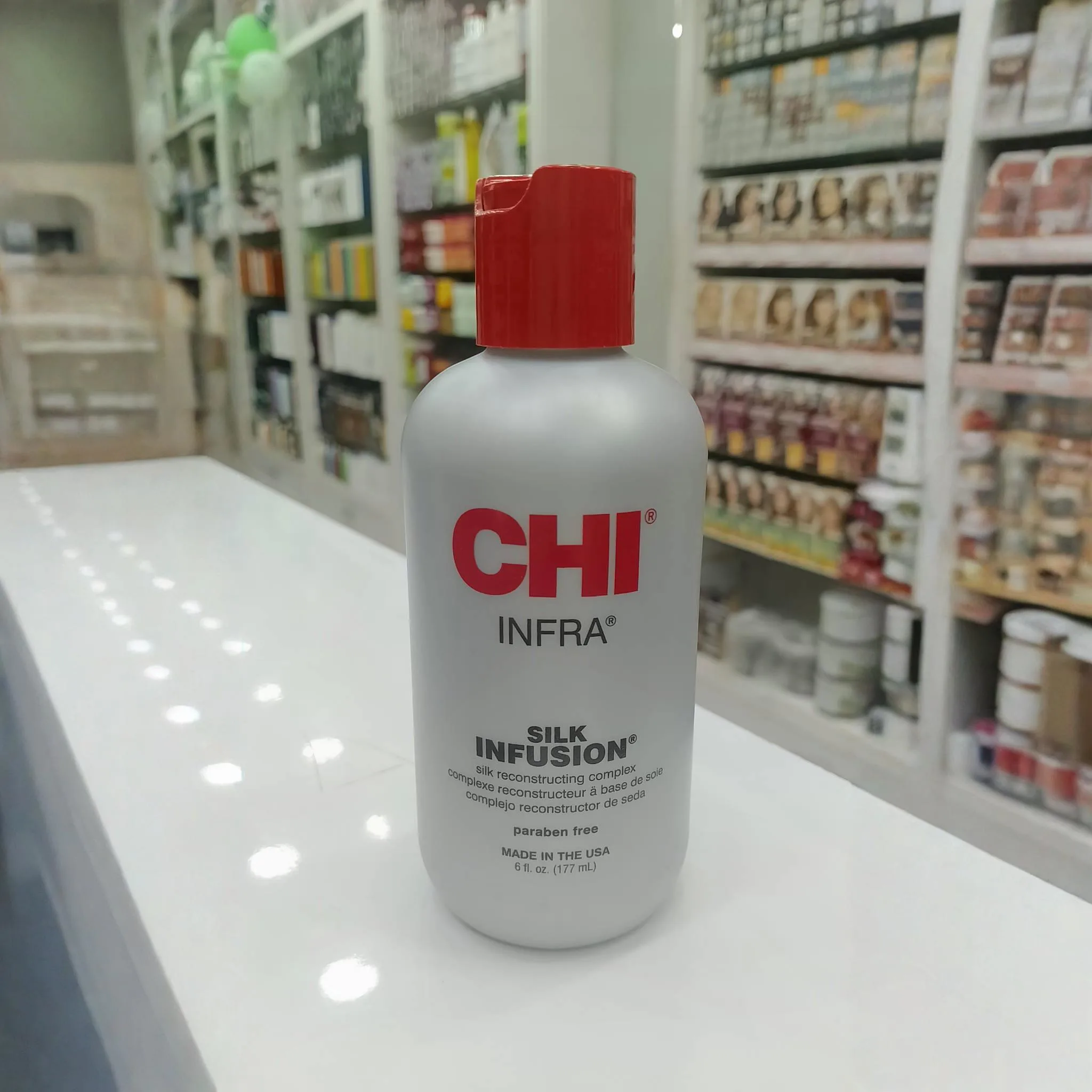 CHI Infra Silk Infusion Reconstructing Complex Hair Treatment (177 ml) 3 CHI Infra Silk Infusion Reconstructing Complex Hair Treatment (177 ml) - Image 3