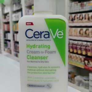 CeraVe Hydrating Cream to Foam Cleanser for Dry Skin 236ML