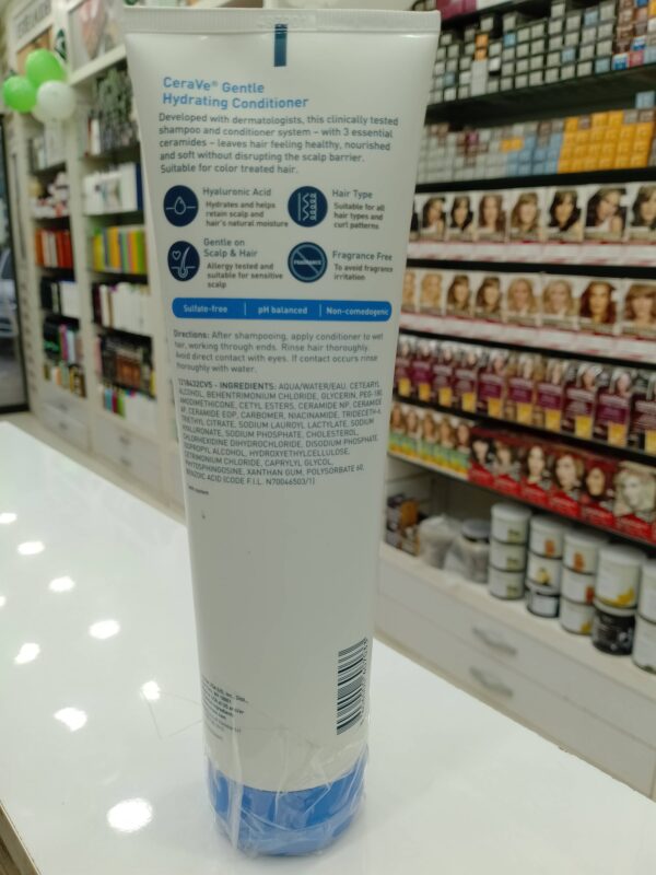 CeraVe Gentle Hydrating Conditioner (266 ml) - Image 2