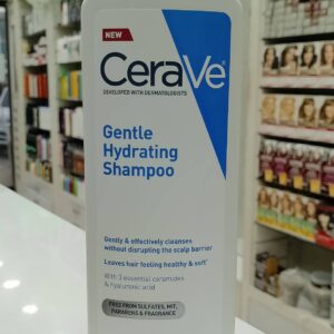 CeraVe Gentle Hydrating Shampoo for Dry Hair with Hyaluronic Acid (355 ml)