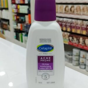 Cetaphil Pro Acne Prone Oil-Free Moisturising Lotion SPF 25 for Oily & Sensitive Skin (118 ml)