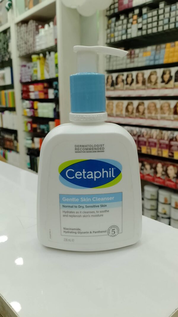 Cetaphil Gentle Skin Cleanser for Normal to Dry & Sensitive Skin (236 ml)