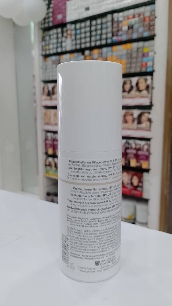 Janssen Cosmetics Brightening Day Protection Cream (100 ml) - Image 2