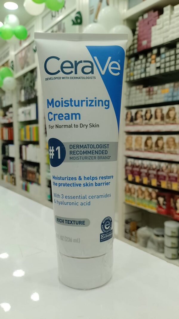 CeraVe Moisturizing Cream for Normal to Dry Skin (236 ml)