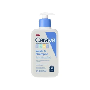 CeraVe Baby Wash & Shampoo Gentle Cleanser Paraben-free (237 ml)