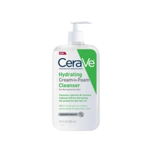 CeraVe Hydrating Cream to Foam Cleanser for Dry Skin 236ML