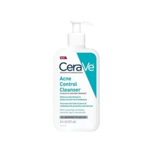 CeraVe Acne Control Cleanser 2% Salicylic Acid Acne Treatment (237 ml)