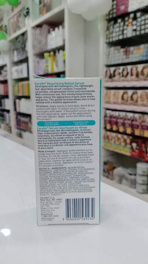CeraVe Resurfasing Retinol Serum (30 ml) - Image 2