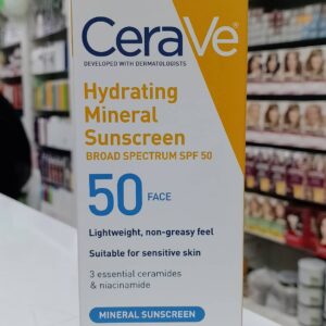 CeraVe Hydrating Mineral Sunscreen Broad Spectrum SPF 50 (75 ml)