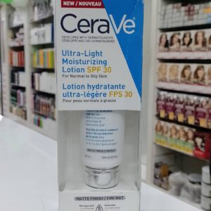 CeraVe Ultra-Light Moisturizing Lotion SPF 30 for Normal to Oily Skin (50 ml)