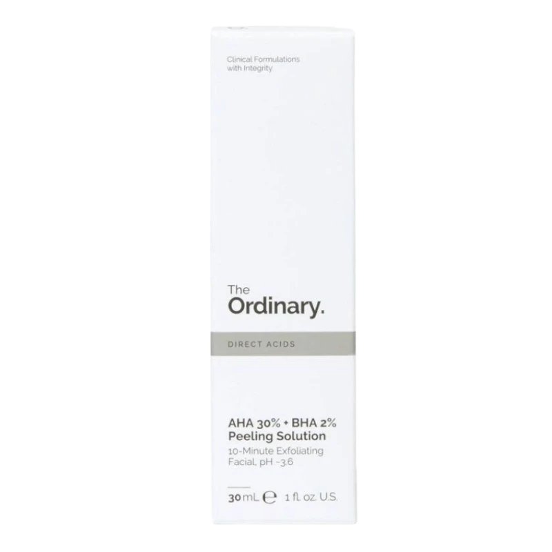 The Ordinary AHA 30% + BHA 2% Peeling Solution – Exfoliating Facial (30 ml) 1 The Ordinary AHA 30% + BHA 2% Peeling Solution – Exfoliating Facial (30 ml)