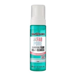 Soap & Glory The Fab Pore Clear Purifying Foam Cleanser For Oily & Combination Skin (200 ml)