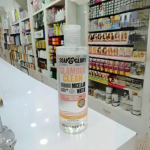 Soap & Glory Glamour Clean Toning Micellar Water Makeup Remover – Gentle Cleanser & Toner (350 ml)