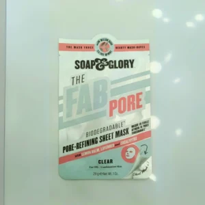 Soap & Glory The Fab Pore Pore-Refining Sheet Face Mask For Oily Skin (29 g)