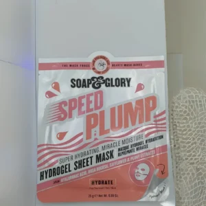 Soap & Glory Speed Plump Hydrating Miracle Moisture Hydrogel Face Mask (25 g)