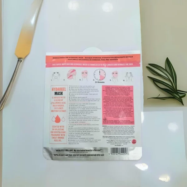 Soap & Glory Speed Plump Hydrating Miracle Moisture Hydrogel Face Mask (25 g) - Image 2