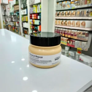 L'Oreal Professionnel Serie Expert Protein + Gold Quinoa Absolut Repair Hair Mask for Dry & Damaged Hair (250 ml)