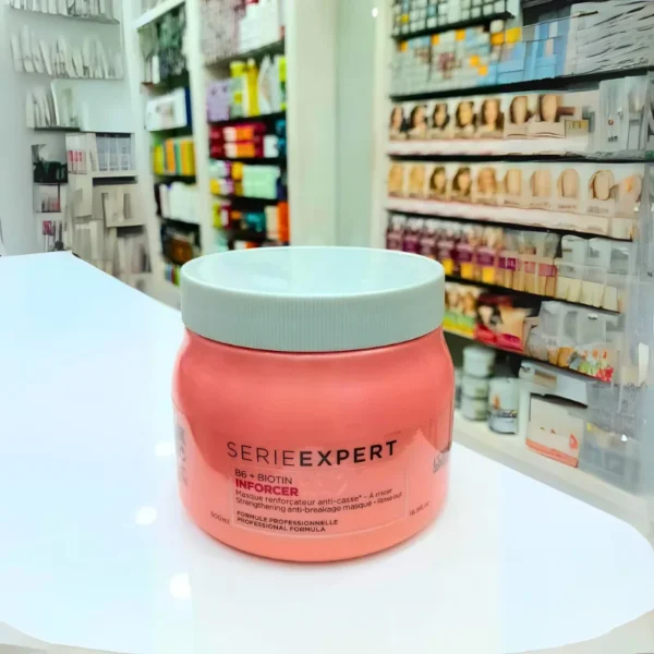 L'Oreal Professionnel Serie Expert Inforcer B6+Biotin Inforcer Hair Mask for Strengthening Hair (500 ml)