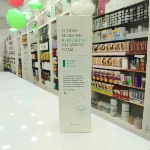 AXIS-Y Sunday Morning Refreshing Cleansing Foam – Gentle Hydrating Wash (120 ml)