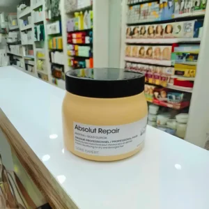 L'Oreal Professionnel Serie Expert Protein + Gold Quinoa Absolut Repair Hair Mask for Dry & Damaged Hair (500 ml)