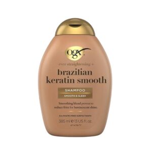 OGX - Ever Straightening Brazilian Keratin Smooth Shampoo (385 ml)