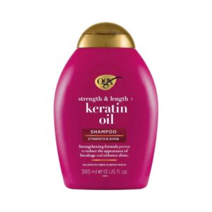 OGX - Strenght & Lenght Keratin Oil Shampoo (385 ml)