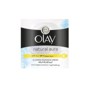 Olay Natural Aura Glowing Radiance Day Cream with SPF 15 (50g)