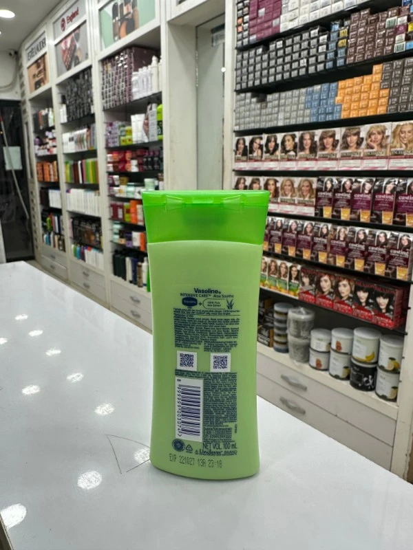 Vaseline Intensive Care Aloe Soothe Body Lotion (100ml) 3 Vaseline Intensive Care Aloe Soothe Body Lotion (100ml) - Image 3