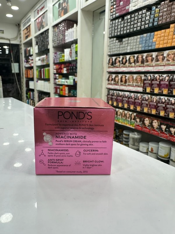 Pond's Bright Beauty Niacinamide Anti-Spot Serum Cream (50g) 4 Pond's Bright Beauty Niacinamide Anti-Spot Serum Cream (50g) - Image 4