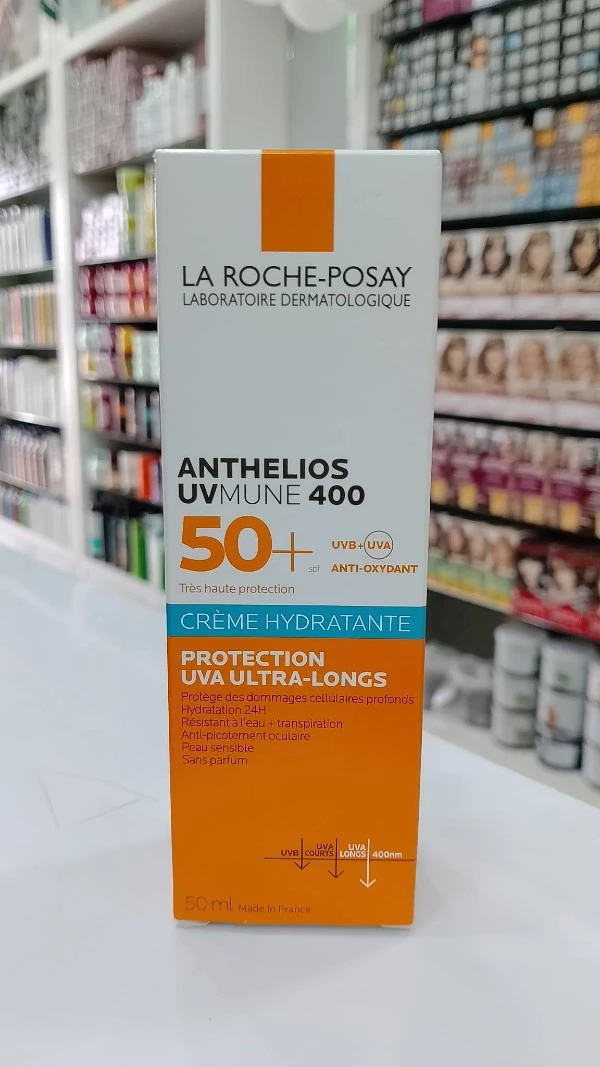 La Roche-Posay Anthelios Uvmune 400 SPF-50+ Hydrating Cream (50ml) 3 La Roche-Posay Anthelios Uvmune 400 SPF-50+ Hydrating Cream (50ml) - Image 3
