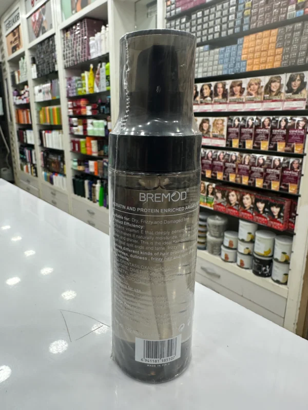 Bremod Keratin & Protein Riched Argan Oil Serum for Dry & Damaged Hair (120ml) - Image 2
