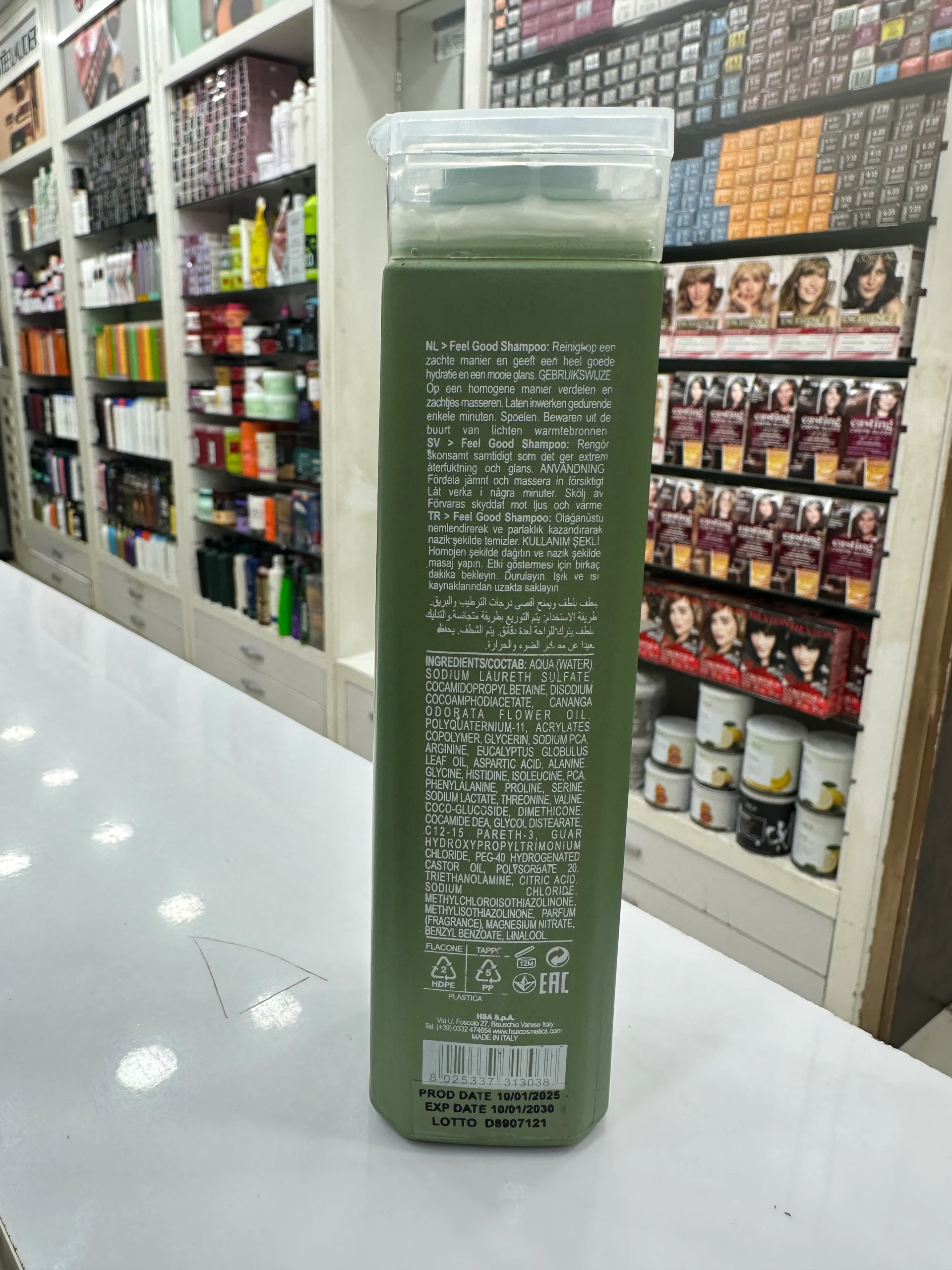 Silky Ylang Feel Good Shampoo (250 ml) 3 Silky Ylang Feel Good Shampoo (250 ml) - Image 3