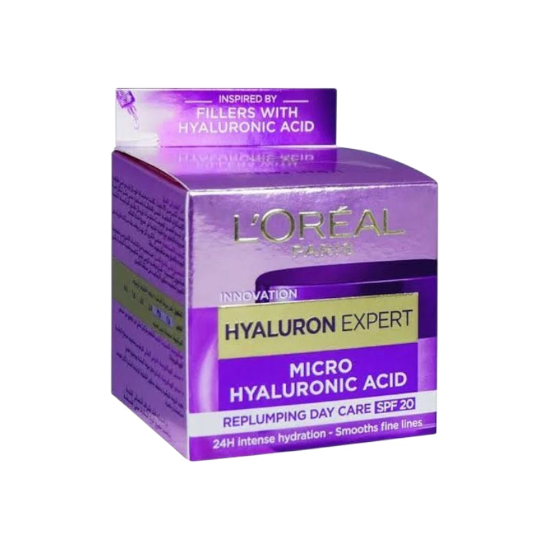 L’Oréal Paris Hyaluron Expert Micro Hyaluronic Acid Replumping SPF 20 Day-Care Cream (50g) 1 L’Oréal Paris Hyaluron Expert Micro Hyaluronic Acid Replumping SPF 20 Day-Care Cream (50g)