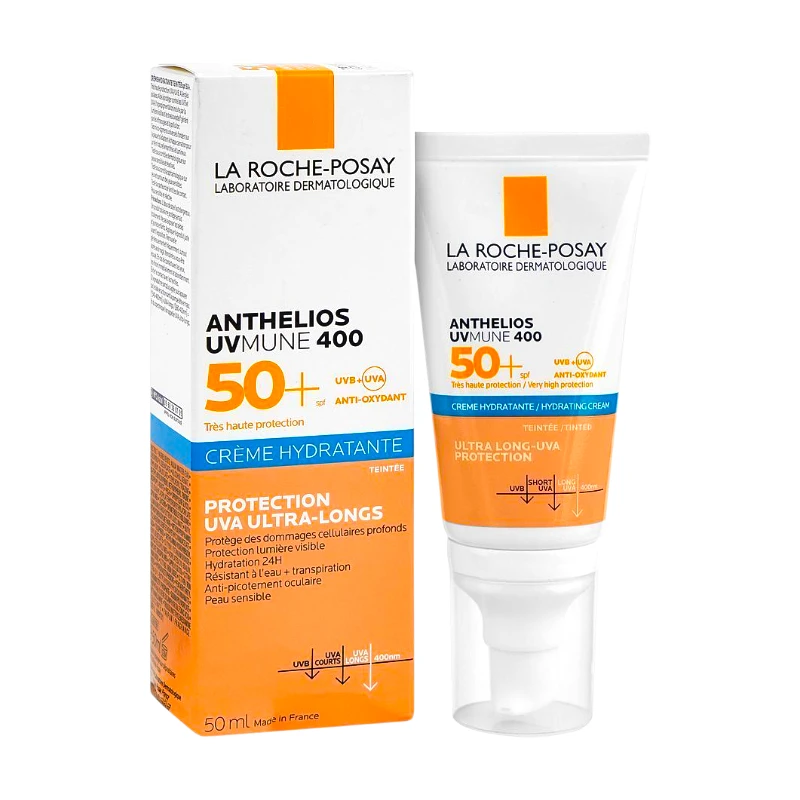 La Roche-Posay Anthelios UVMune 400 SPF 50+ Tinted Hydrating Cream (50ml) 1 La Roche-Posay Anthelios UVMune 400 SPF 50+ Tinted Hydrating Cream (50ml)