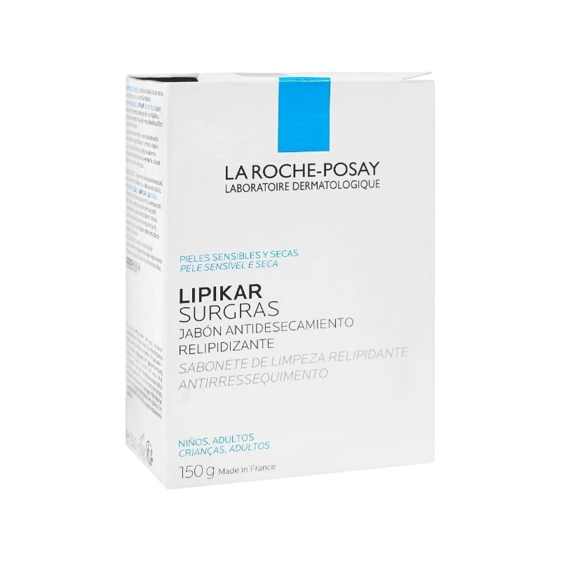 La Roche-Posay Lipikar Surgras Bar Soap for Sensitive & Dry Skin (150g) 1 La Roche-Posay Lipikar Surgras Bar Soap for Sensitive & Dry Skin (150g)