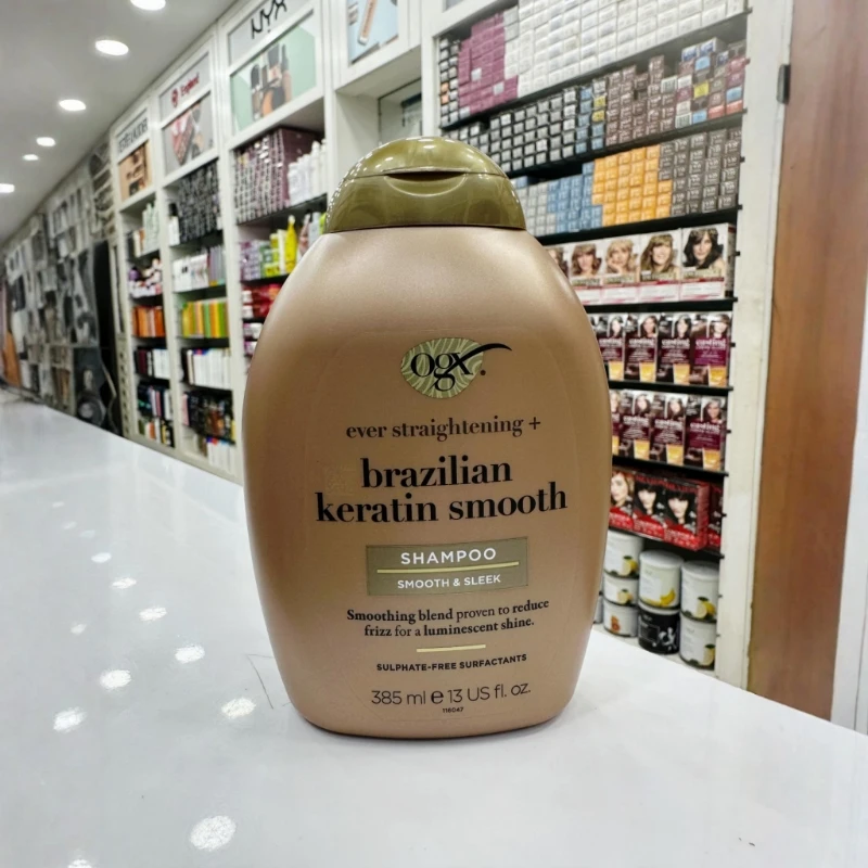 OGX - Ever Straightening Brazilian Keratin Smooth Shampoo (385 ml) 1 OGX - Ever Straightening Brazilian Keratin Smooth Shampoo (385 ml)