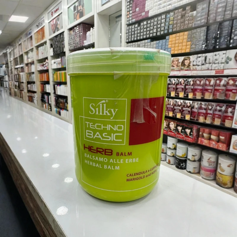 Silky Techno Basic Herb Balm Hair Mask for Dry Hair (1000ml) 1 Silky Techno Basic Herb Balm Hair Mask for Dry Hair (1000ml)