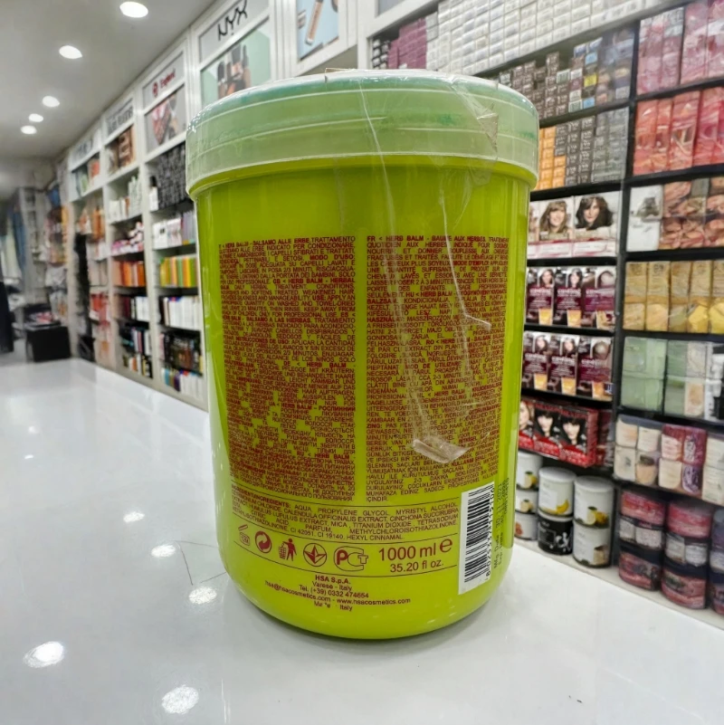 Silky Techno Basic Herb Balm Hair Mask for Dry Hair (1000ml) 2 Silky Techno Basic Herb Balm Hair Mask for Dry Hair (1000ml) - Image 2