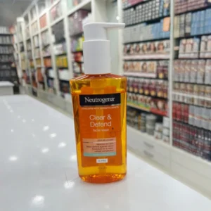 Neutrogena Clear & Defend Facial Wash for Spot - Prone Skin (200ml)