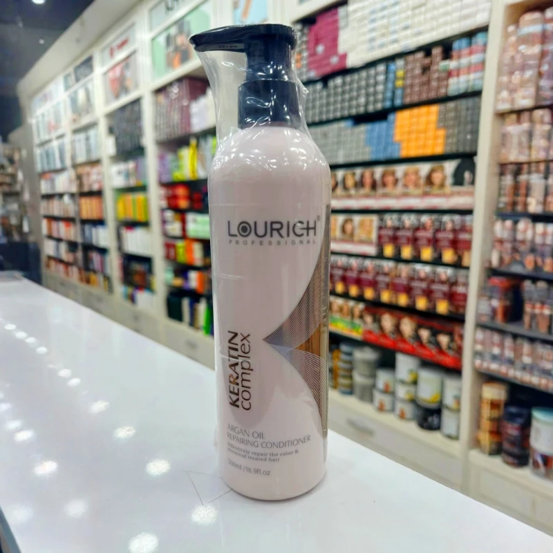 Lourich Professional Keratin Complex Argan Oil Repairing Hair Conditioner (500ml) 2 Lourich Professional Keratin Complex Argan Oil Repairing Hair Conditioner (500ml) - Image 2