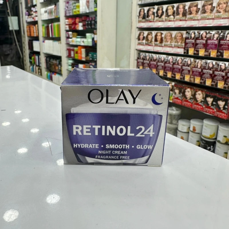 Olay Retinol 24 Night Cream Fragrance Free (50g) 2 Olay Retinol 24 Night Cream Fragrance Free (50g) - Image 2