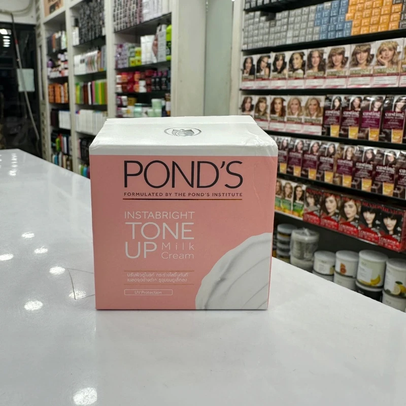 Pond's White Beauty Instabright Tone Up Milk Cream (50g) 2 Pond's White Beauty Instabright Tone Up Milk Cream (50g) - Image 2