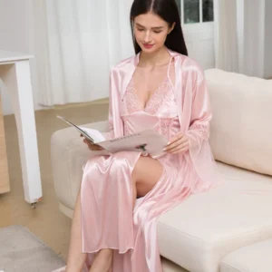 Flourish Gown Set 3905 - Pudra