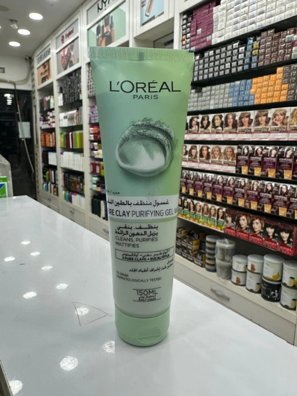 LOreal Paris Skin Expert Pure Clay Purifying Gel Wash - 150ml 2 LOreal Paris Skin Expert Pure Clay Purifying Gel Wash - 150ml - Image 2